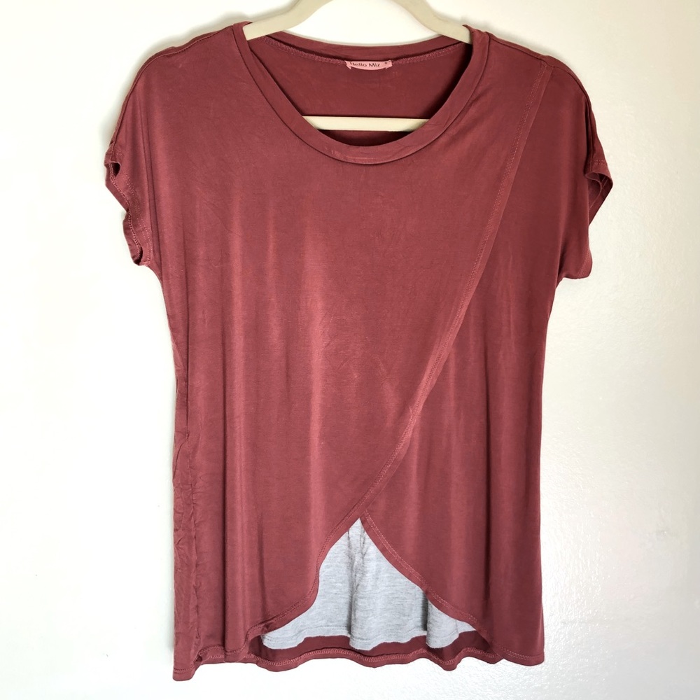 Nursing Shirt - Hello Miz - Small